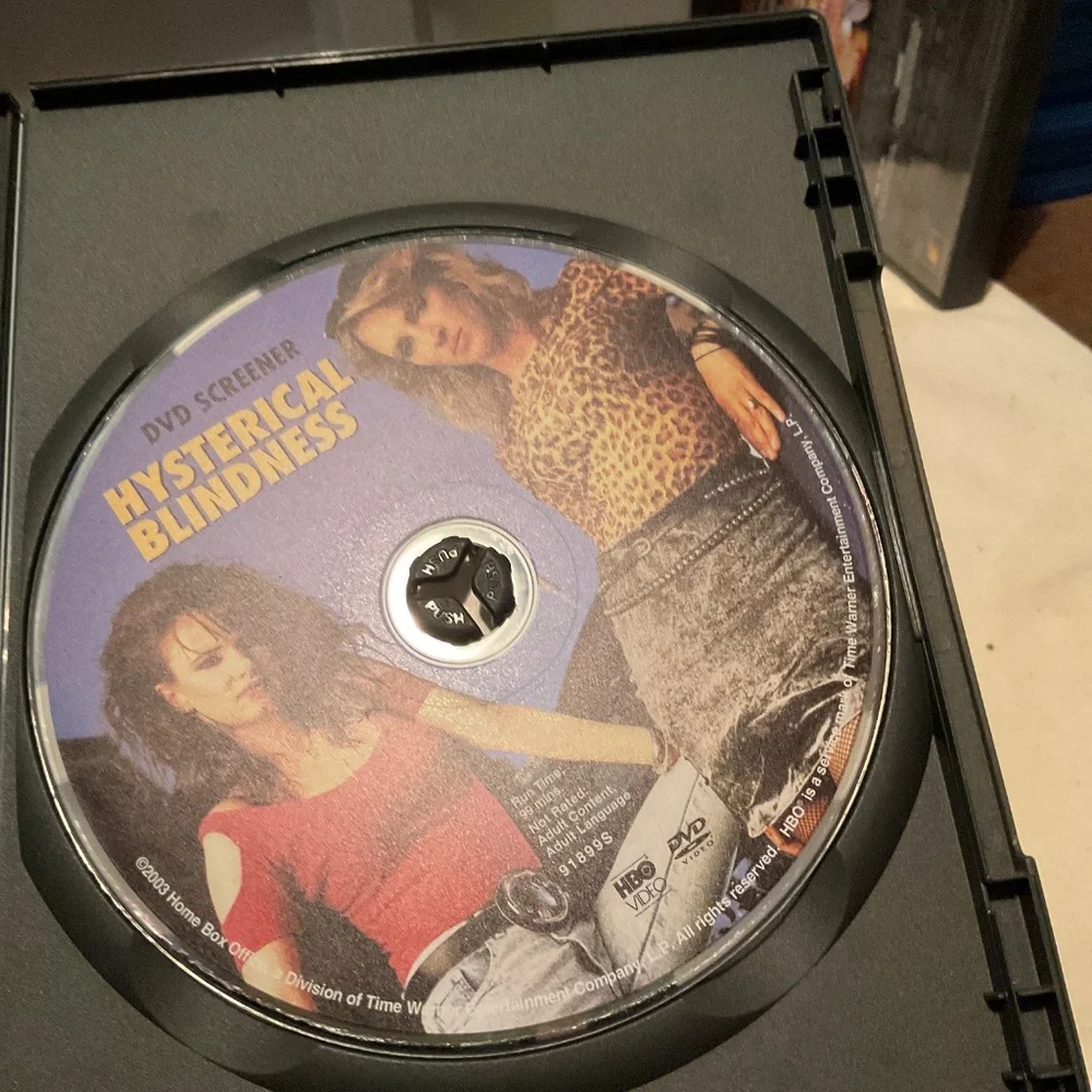 DVD - Hysterical Blindness. V35